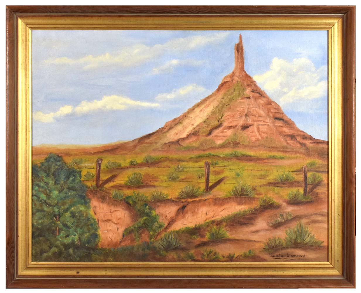 Bonnie Lombard. Chimney rock.