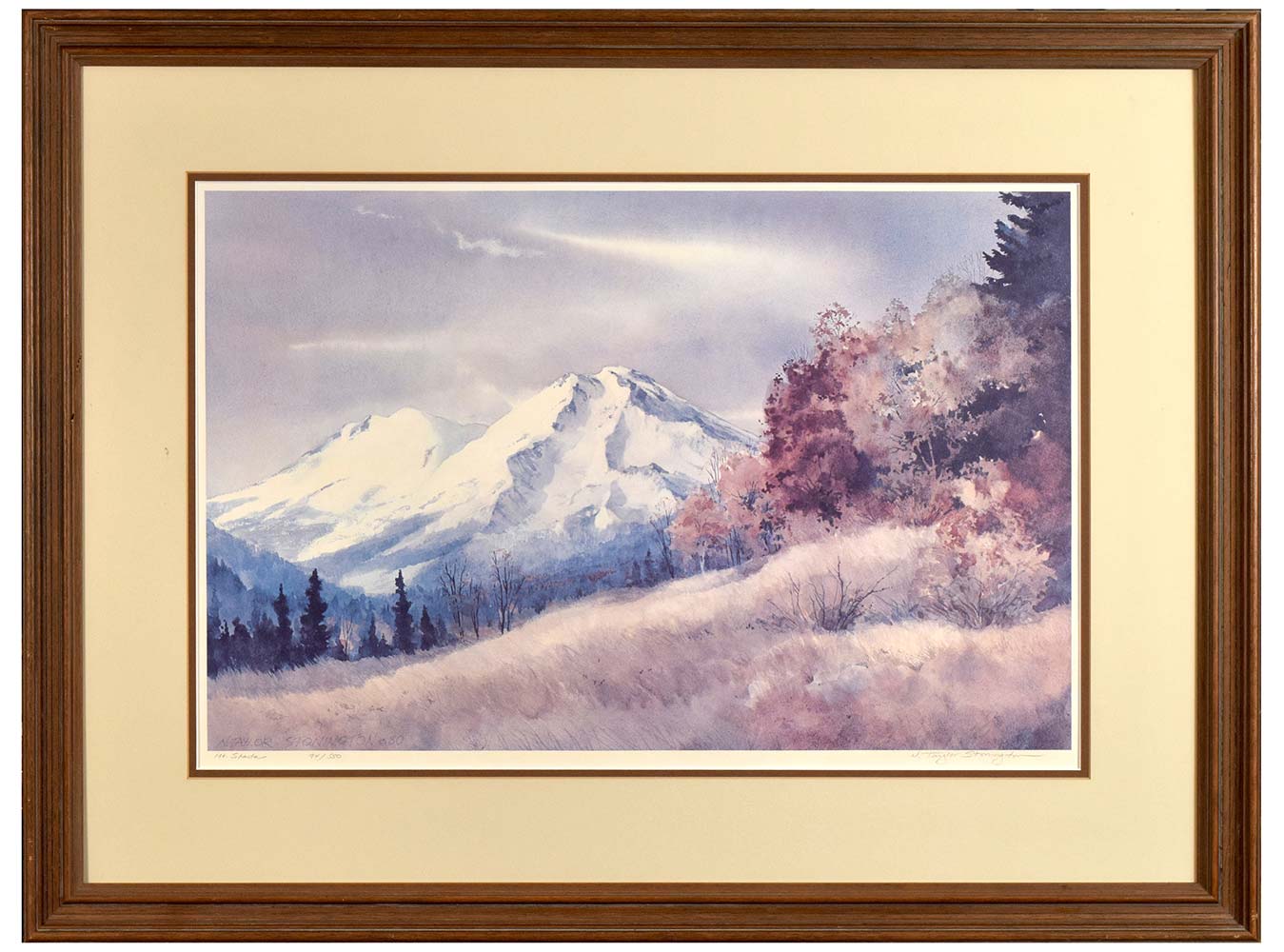 Nancy Taylor Stonington. Mt Shasta.